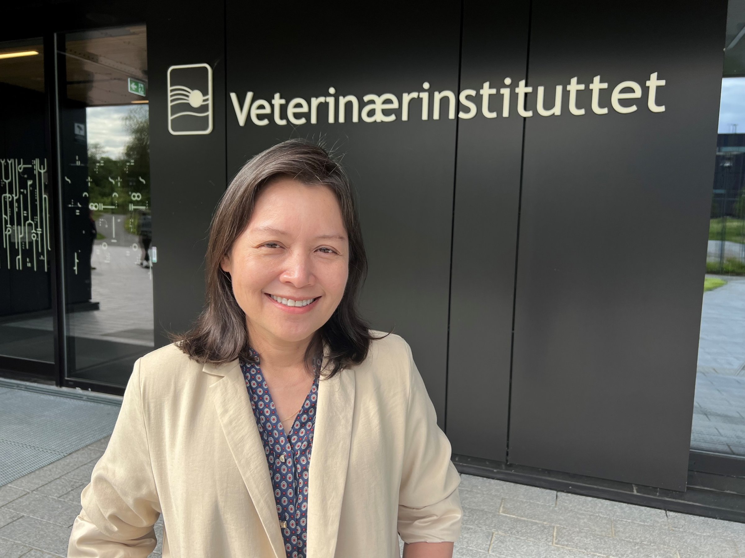 Researcher at the NVI Saraya Tavornpanich is selected as a member of the Aquatic Animal Health Standards Commission until 2027. Photo: Bryndis Holm