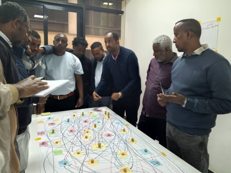 One Health Stakeholder Net-Mapping of Ethiopia’s Milk Value Chain. Photo: AHRI
