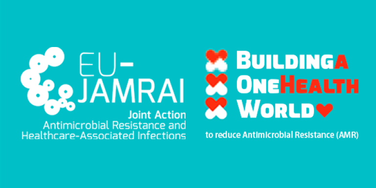 Banner for EU-JAMRAI 2 with slogan: Building a One Health World