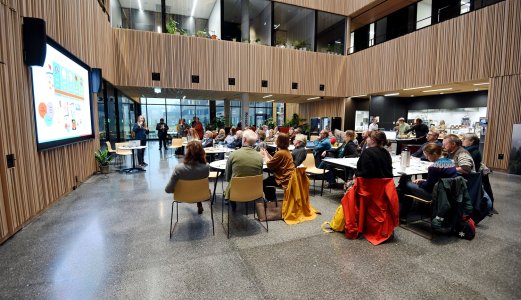 Vellykket besøk fra Forskningsrådet