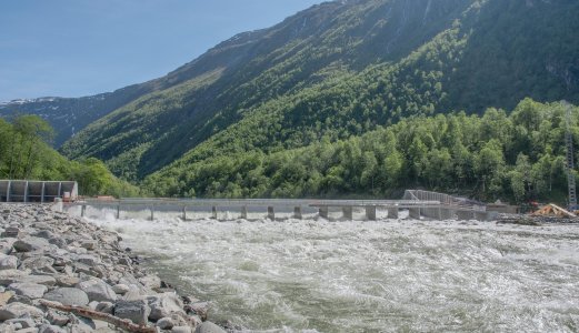 Åpning av Norges største fiskesperre i Driva