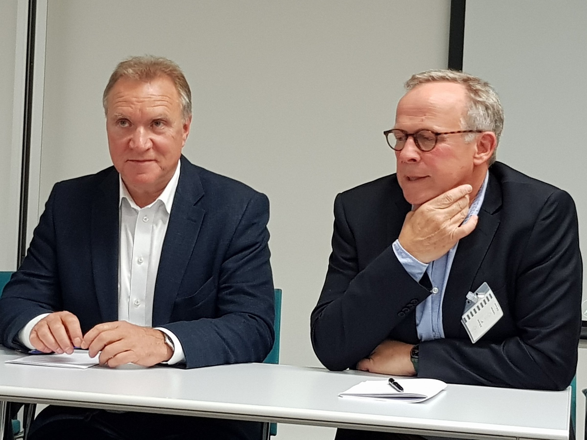 Nils Vagstad fra NIBIO kommenterte utvalgets rapport og satt etterpå i et panel med blant annet utvalgsleder Lars Peder Brekk . Foto: Asle Haukaas, Veterinærinstituttet.