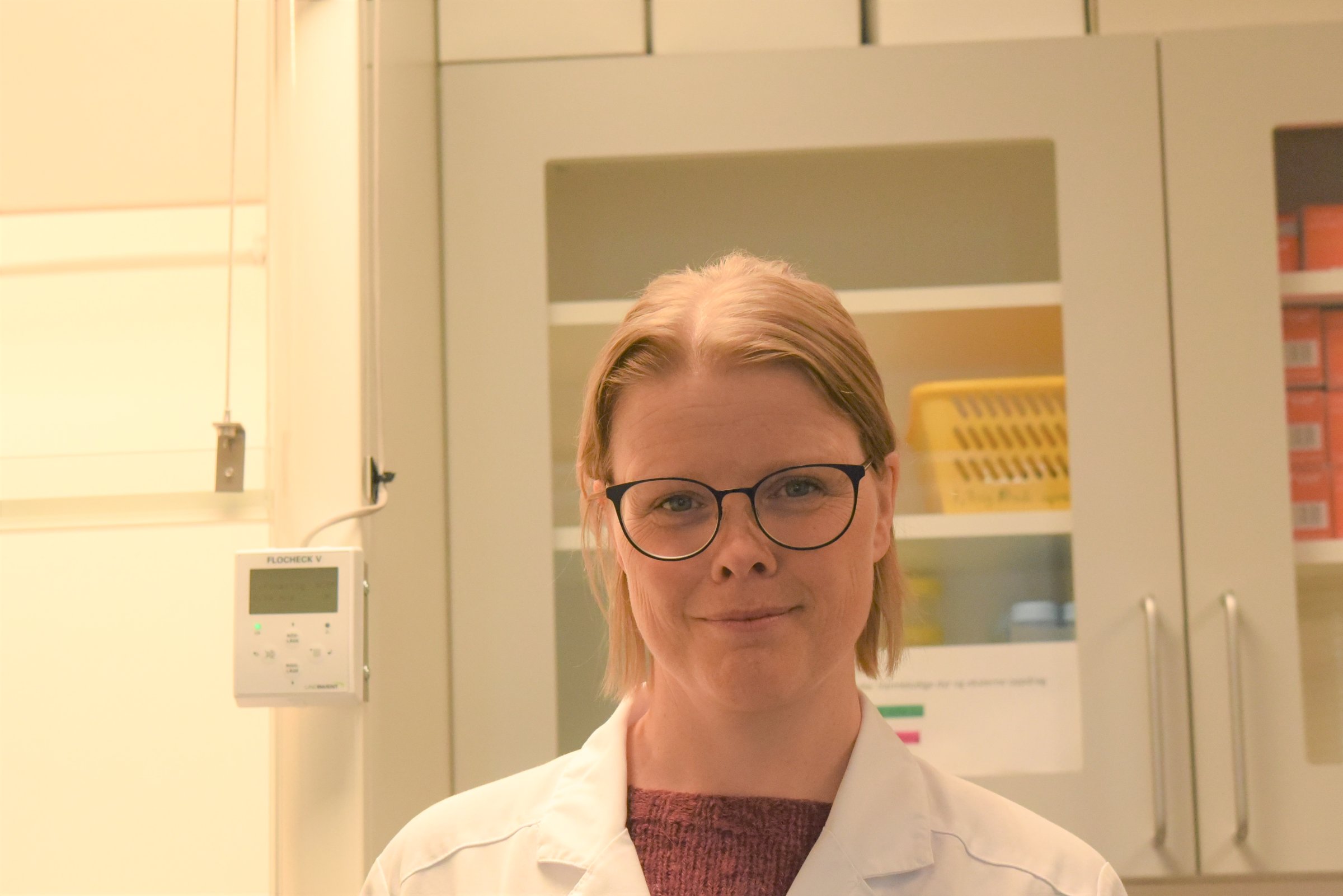Forsker og veterinær Ingebjørg H. Nymo er oppnevnt som medlem i en ekspertgruppe i Arktisk råd. De skal undersøke statusen for klimasensitive smittestoffer i Arktis. Foto: Harrieth Lundberg.
