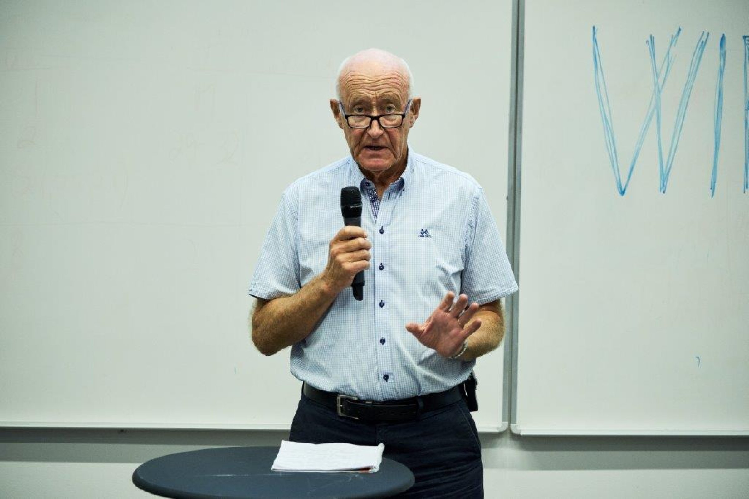 Tidligere Veterinærdirektør Gudbrand Bakken var innleder og avslutter for seminaret. Foto: Eivind Røhne