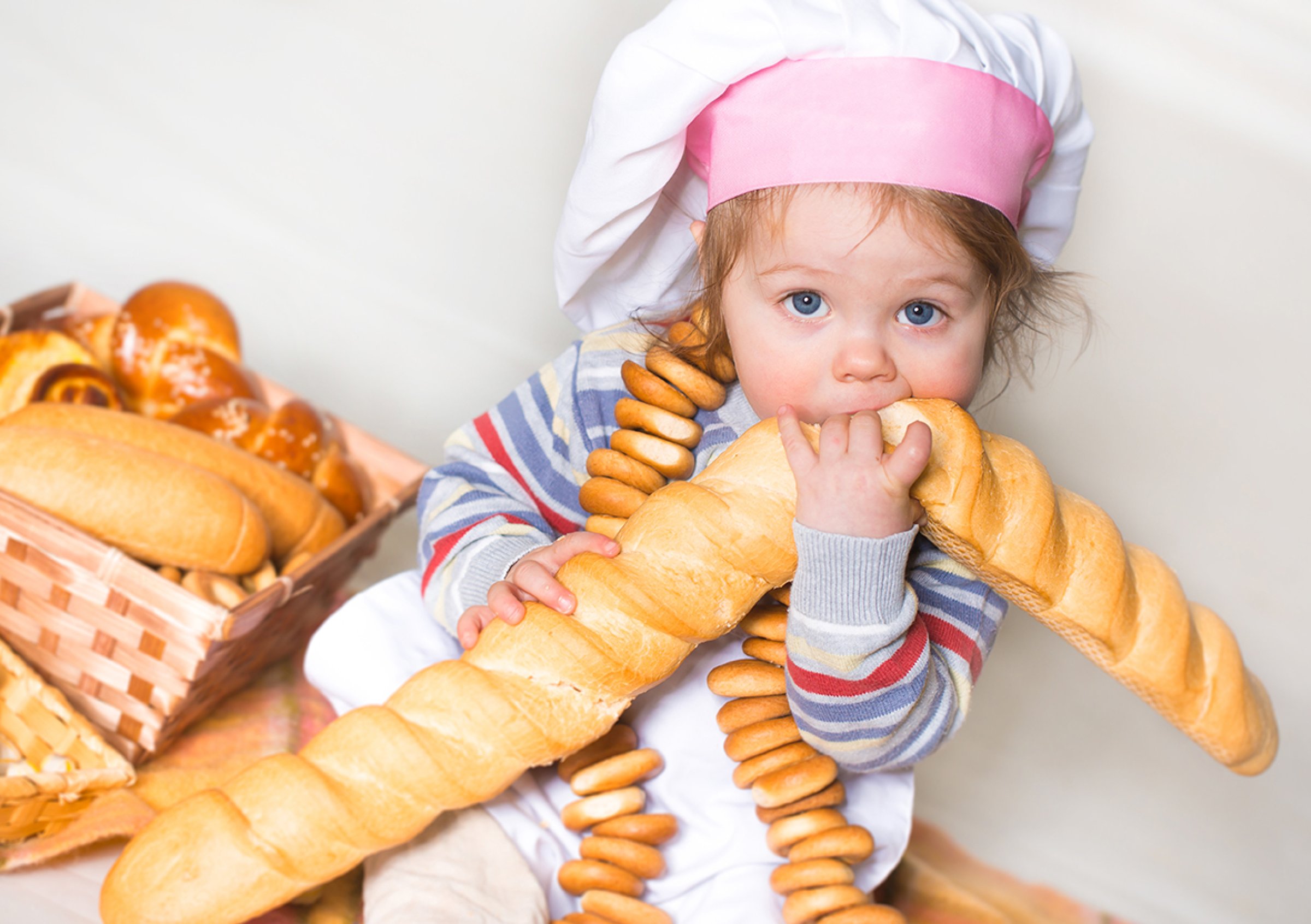 MycoSafeBread skal utvikle norske brødprodukter som er skreddersydd for små barn; med et absolutt minimum av mykotoksinet (muggsoppgiften) DON. Foto: Colourbox