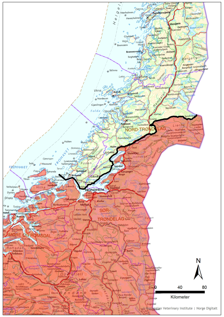 Grensen for å hindre spredning av Chronic Wasting Disease (CWD).png